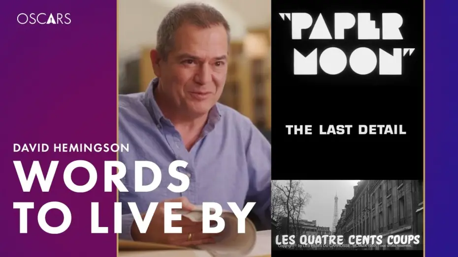 Відео до фільму Залишені | David Hemingson's "Words to Live By" | ''The Holdovers' Oscars