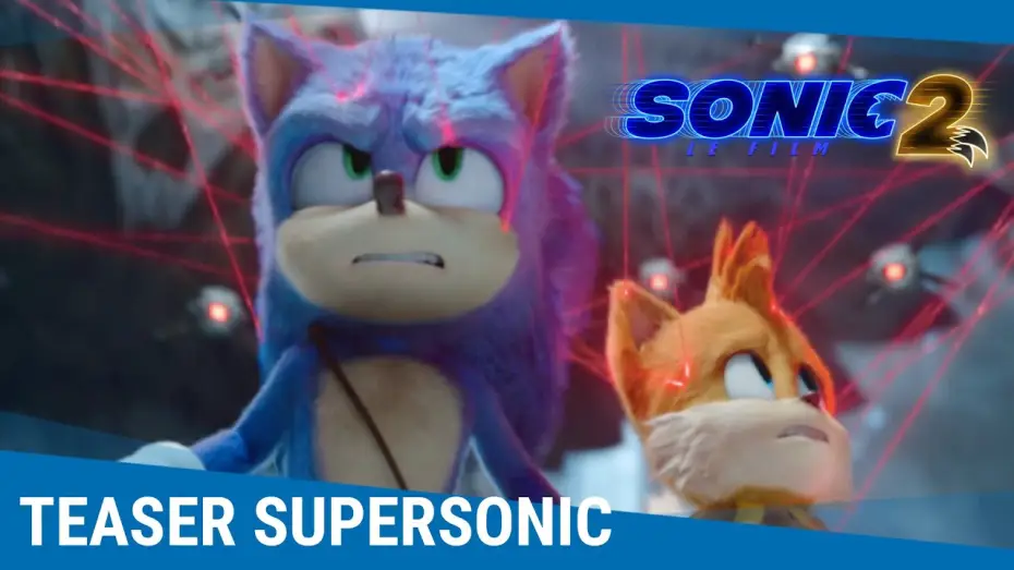 Відео до фільму Їжак Сонік 2 | SONIC 2 - Teaser supersonic [Au cin&eacute;ma le 30 mars]