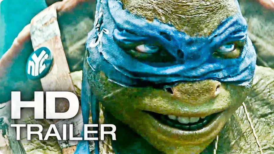 Відео до фільму Підлітки-мутанти. Черепашки-ніндзя | TEENAGE MUTANT NINJA TURTLES Trailer 2 Deutsch German | 2014 TMNT [HD]
