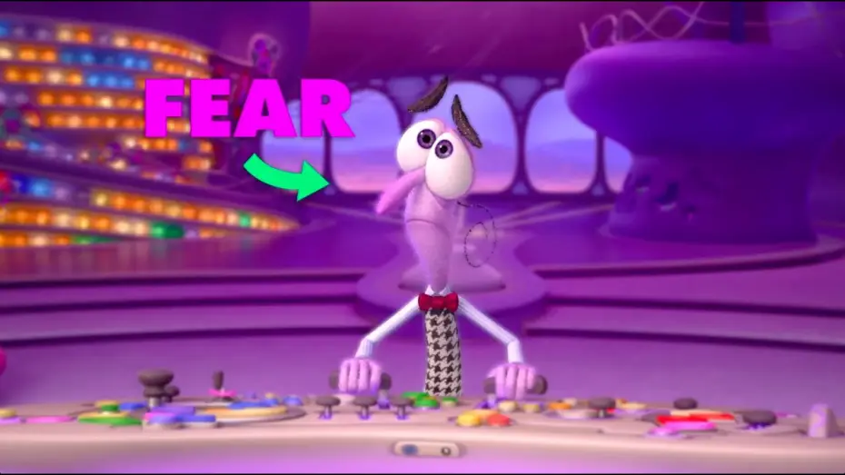 Відео до фільму Думками навиворіт | Get to Know your "Inside Out" Emotions: Fear