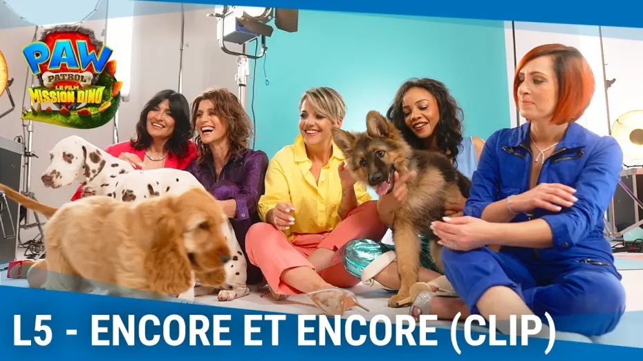 Відео до фільму Щенячий патруль: Динофільм — L5 : Encore et encore - Clip officiel [La Pat’ Patrouille – Le film : Mission Dino]