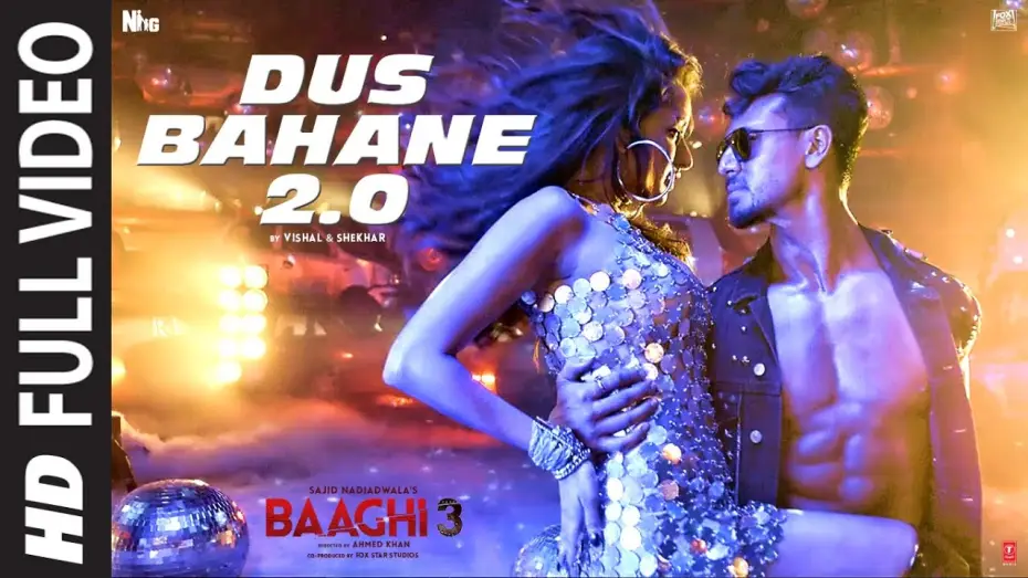 Відео до фільму बाघी ३ | Full Video: Dus Bahane 2.0 | Baaghi 3 | Vishal & Shekhar FEAT. KK, Shaan & Tulsi K | Tiger, Shraddha