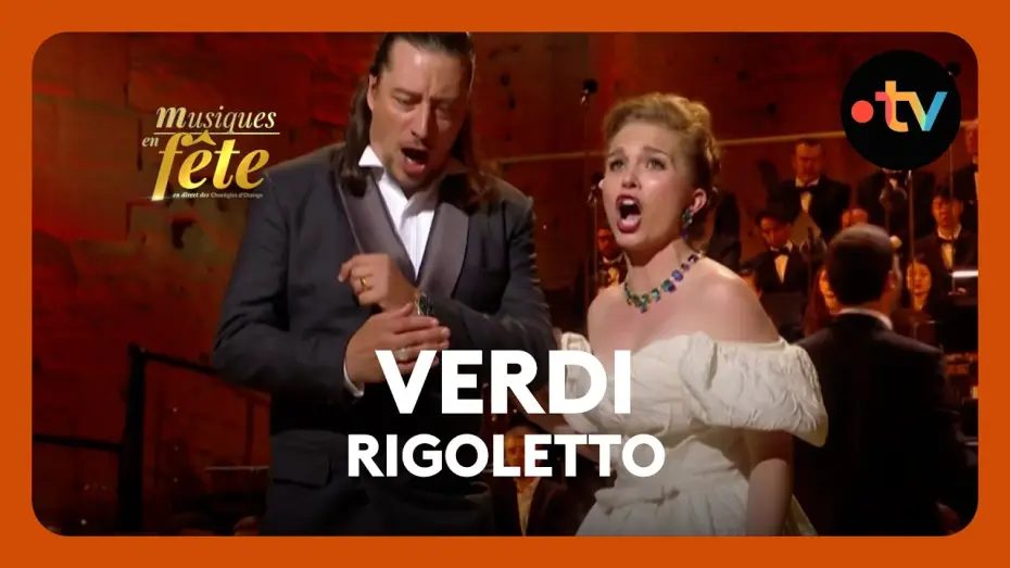 Відео до фільму Musiques en f&ecirc;te des Chor&eacute;gies d'Orange | Verdi - Rigoletto "Si Vendetta, tremenda vendetta&rdquo; avec Emy Gazeilles et J&eacute;r&ocirc;me Boutillier