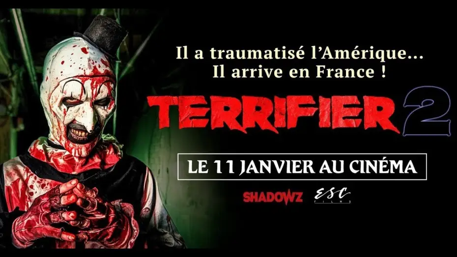 Відео до фільму Той, що жахає 2 | TERRIFIER 2 - Teaser VOSTFR