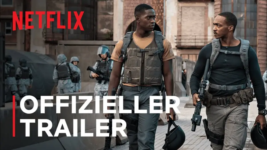 Відео до фільму За межею — Outside the Wire | Offizieller Trailer | Netflix