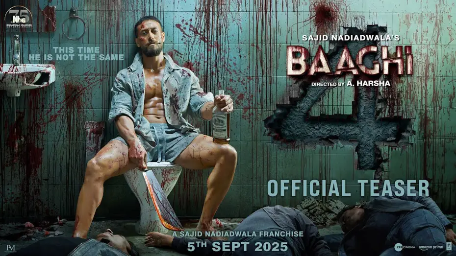 Відео до фільму बाघी ४ | Baaghi 4 Teaser | Tiger, Sanjay, Harnaaz, Sonam | Sajid Nadiadwala | A.Harsha | In Cinemas 5th Sept