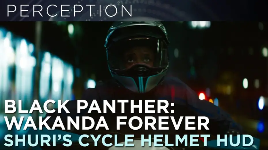 Відео до фільму Чорна пантера: Ваканда назавжди | Shuri's Motorcycle Helmet HUD