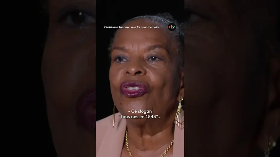 Відео до фільму Christiane Taubira : une loi pour m&eacute;moire | &laquo; Tous n&eacute;s en 1848 &raquo; : le slogan accus&eacute; d&rsquo;effacer l&rsquo;histoire de l&rsquo;esclavage