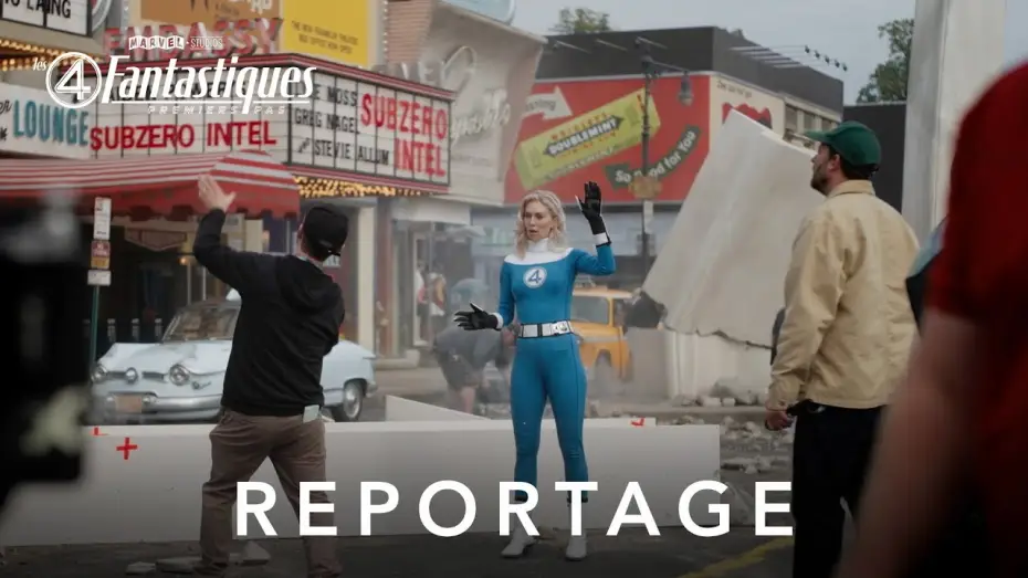 Відео до фільму Фантастична четвірка | Les 4 Fantastiques : Premiers pas - Reportage : Secrets de tournage | Marvel