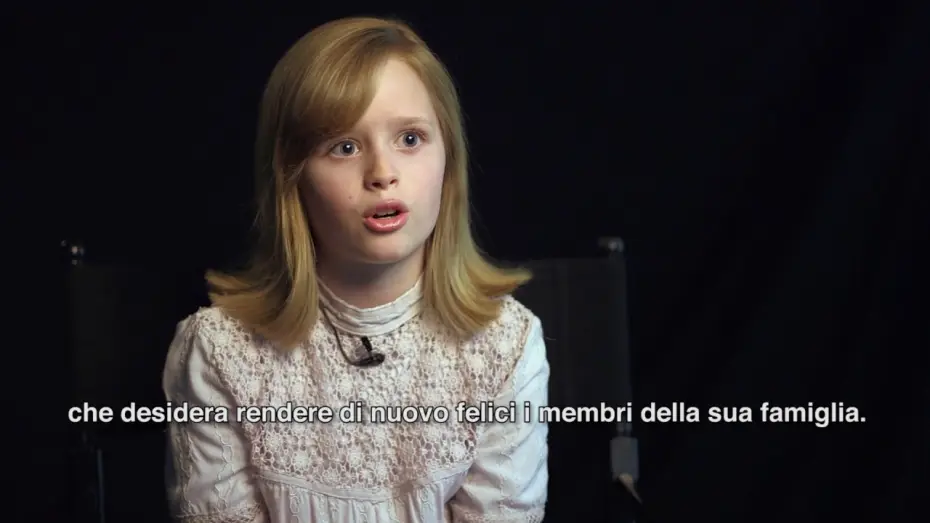 Відео до фільму Віджа: Походження зла | OUIJA - L'ORIGINE DEL MALE - Intervista alla protagonista Lulu Wilson (sottotitoli in italiano)