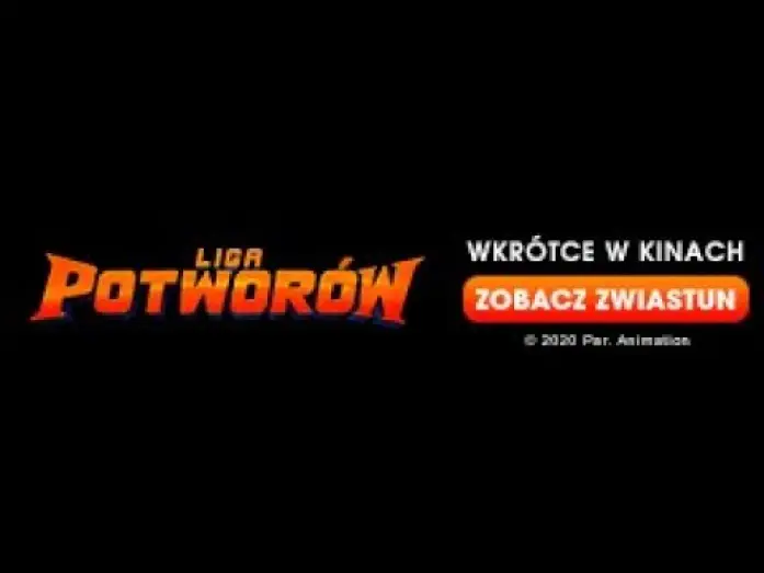 Відео до фільму Ліга Монстрів — Liga Potworów - pierwszy zwiastun!