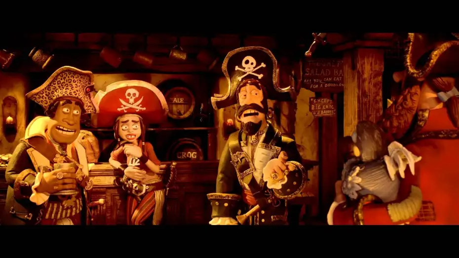 Відео до фільму Пірати! Банда невдах — Pirati! Briganti da strapazzo 3D - Nuovo trailer italiano