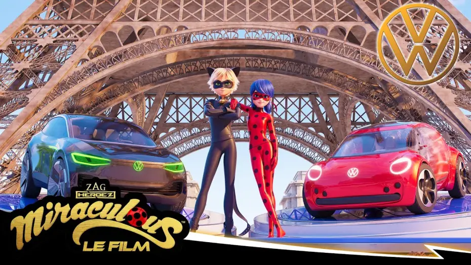 Відео до фільму Леді Баґ і Супер-Кіт. Фільм | Miraculous x Volkswagen