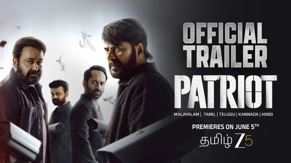 Відео до фільму പേട്രിയറ്റ് | Patriot | Official Trailer | Mammootty | Mohanlal | Tamil ZEE5 | Premieres 5th June 2026