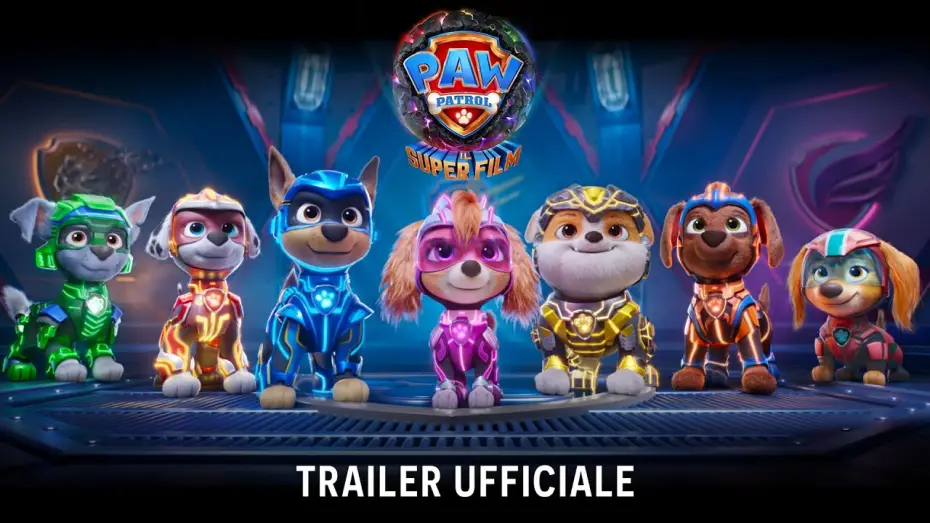Відео до фільму Щенячий патруль: Мегакіно | Paw Patrol: Il Super Film | Trailer Ufficiale