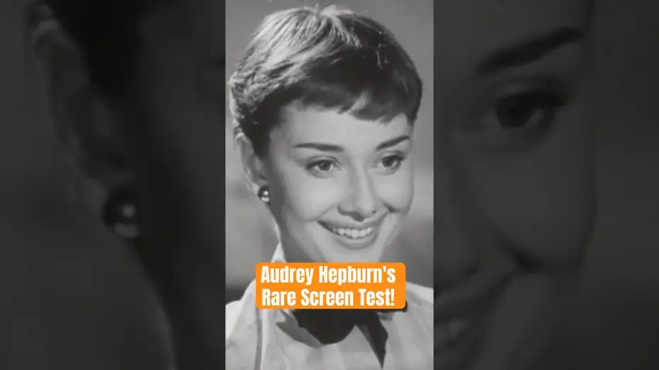 Відео до фільму Римські канікули | Audrey Hepburn&rsquo;s Rare Screen Test Footage For 'Roman Holiday'