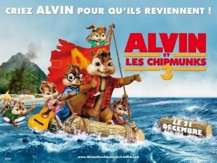 Відео до фільму Елвін та бурундуки 3 — Alvin et les chipmunks 3 bande-annonce VF