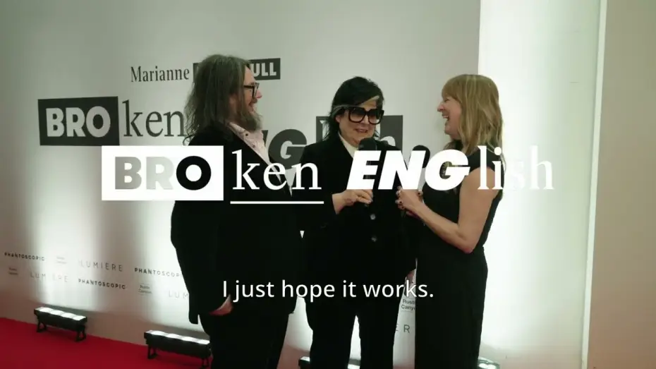 Відео до фільму Broken English | CELEBRATING MARIANNE FAITHFULL & BROKEN ENGLISH PREVIEW AT THE BARBICAN
