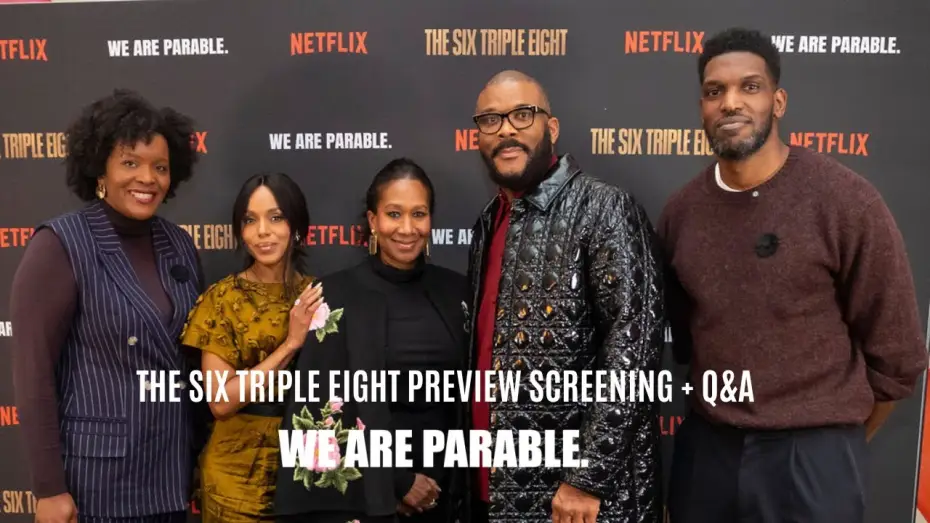 Відео до фільму Батальйон 6888 | We Are Parable x Netflix: The Six Triple Eight preview screening and Q+A