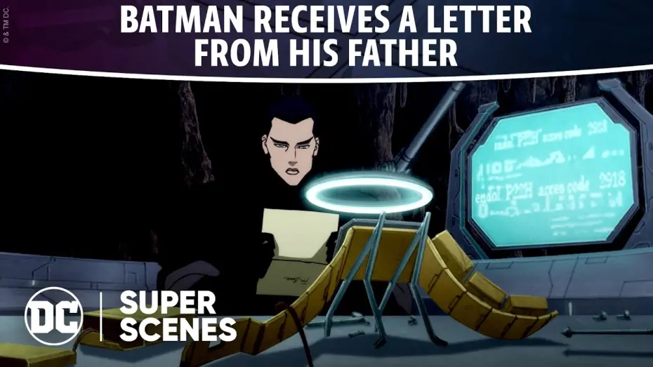 Відео до фільму Ліга справедливості: Парадокс джерела конфлікту | DC Super Scenes: Batman's Letter