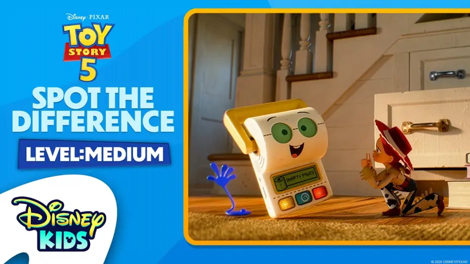 Відео до фільму Історія іграшок 5 | Spot the Difference  - Toy Story 5 - Level: Medium