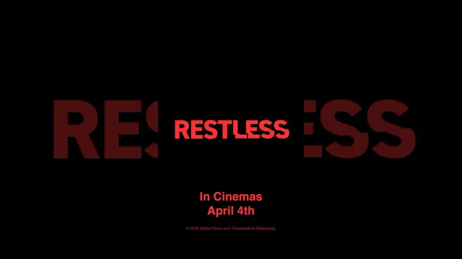 Відео до фільму Restless | This 5 ⭐️⭐️⭐️⭐️⭐️thriller is in cinemas nationwide from April 4th.
