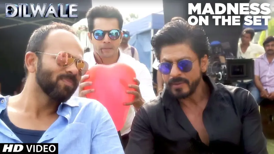 Відео до фільму दिलवाले | Dilwale | Madness on the set | Kajol, Shah Rukh Khan, Kriti Sanon, Varun Dhawan