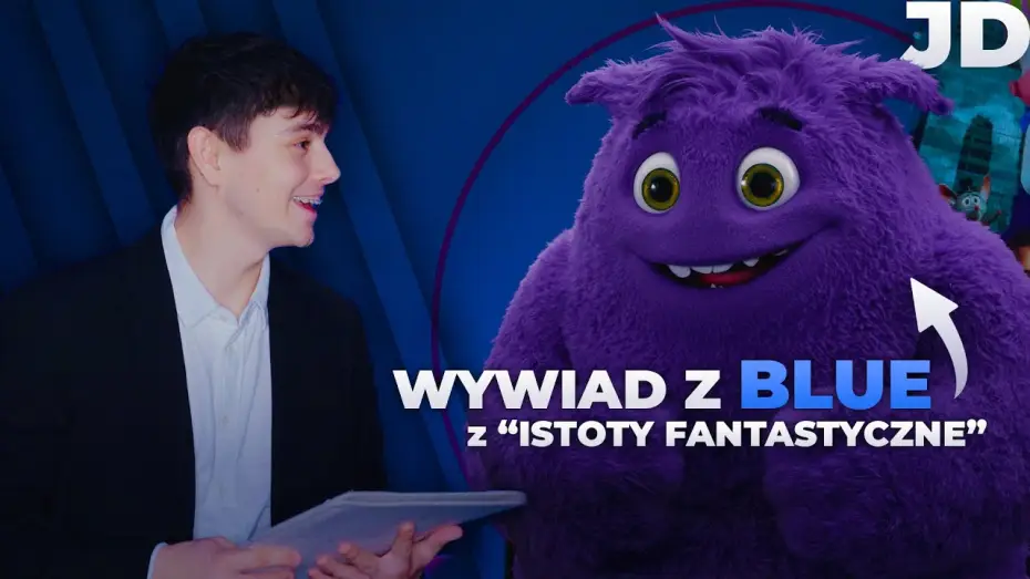 Відео до фільму Уявні друзі | Jedyny w Polsce wywiad z Blue, bohaterem komedii "Istoty Fantastyczne"!