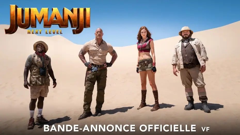 Відео до фільму Джуманджі: Наступний рівень | Jumanji : Next Level - Bande Annonce #2 [VF]