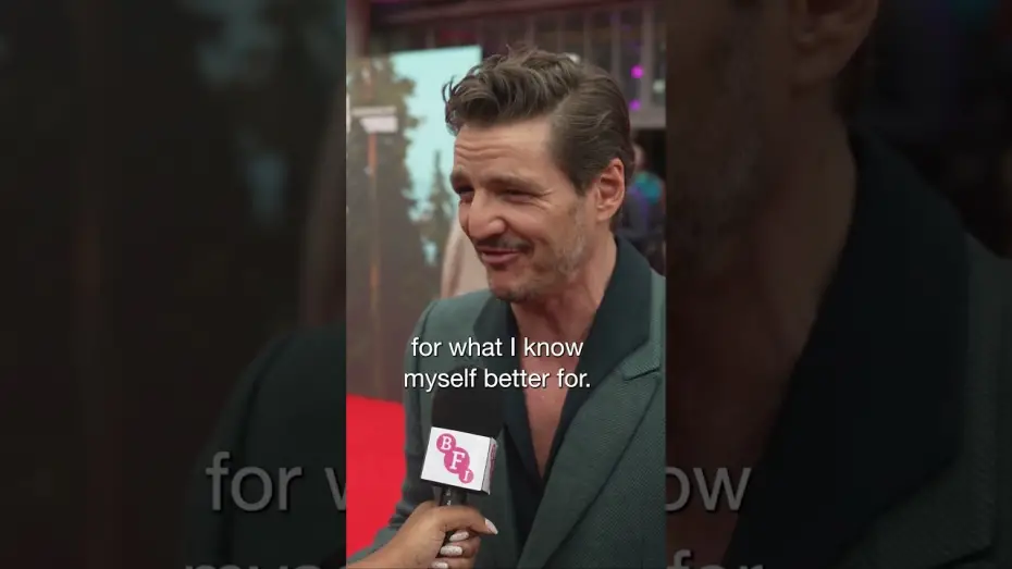 Відео до фільму The Wild Robot | Pedro Pascal on his first animated voice role in The Wild Robot #lff