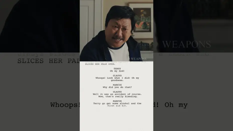 Відео до фільму Зброя | Script to Screen: Aunt Gladys Bowl of Water