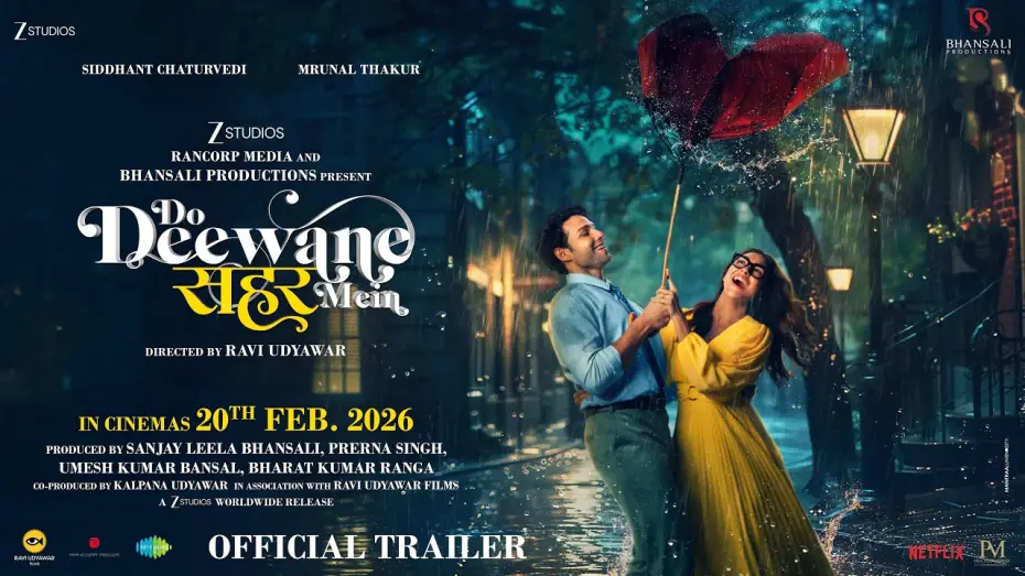 Відео до фільму दो दीवाने शहर में | Official Trailer