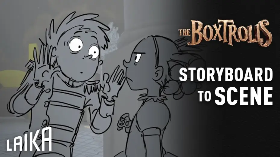 Відео до фільму Сімейка монстрів — "Shaking Hands, the Sophisticated Way" Storyboard to Scene