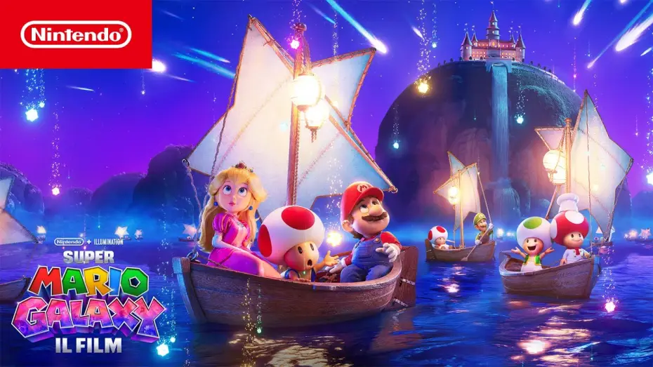 Відео до фільму Супер Маріо Галактика в кіно | (Versione doppiata) Super Mario Galaxy Il Film Direct &ndash; Trailer ufficiale