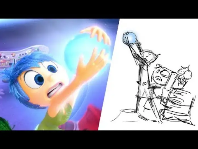 Відео до фільму Думками навиворіт | Riley's First Day of School | Pixar Side by Side
