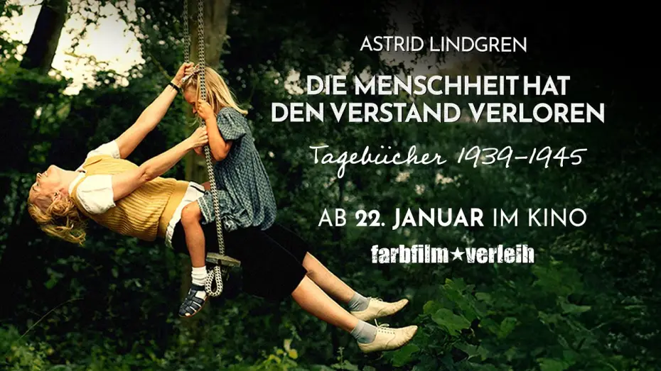 Відео до фільму Astrid Lindgren &ndash; Die Menschheit hat den Verstand verloren | Astrid Lindgren - Die Menschheit hat den Verstand verloren I Trailer [HD]