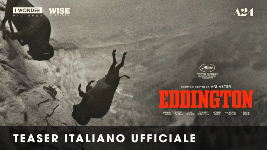 Відео до фільму Еддінгтон | Teaser italiano ufficiale