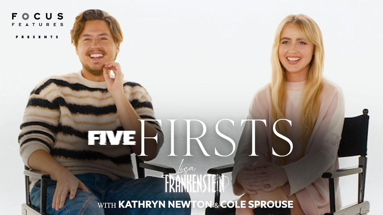 Відео до фільму Lisa Frankenstein | Lisa Frankenstein&rsquo;s Kathryn Newton & Cole Sprouse Dish Over First Times