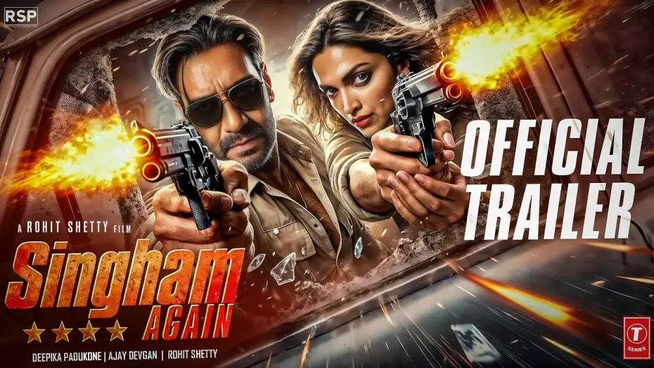 Відео до фільму सिंघम अगेन | SINGHAM AGAIN : OFFICIAL TRAILER | Ajay,Ranveer,Akshay,Arjun,Kareena,Deepika| Rohit Shetty | Concept