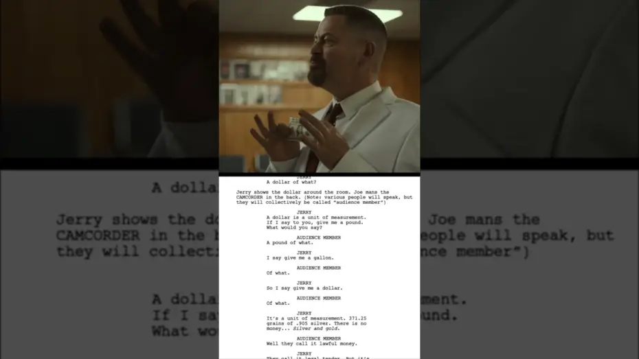 Відео до фільму Суверен | Script To Screen - 'There is no money...'