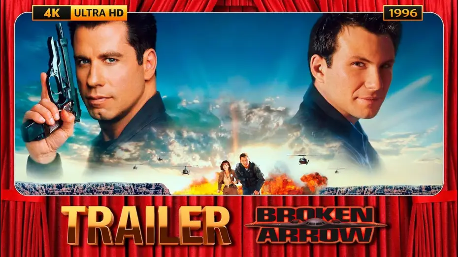 Відео до фільму Зламана стріла — Broken Arrow (1996) Official Trailer [4K-UHD]
