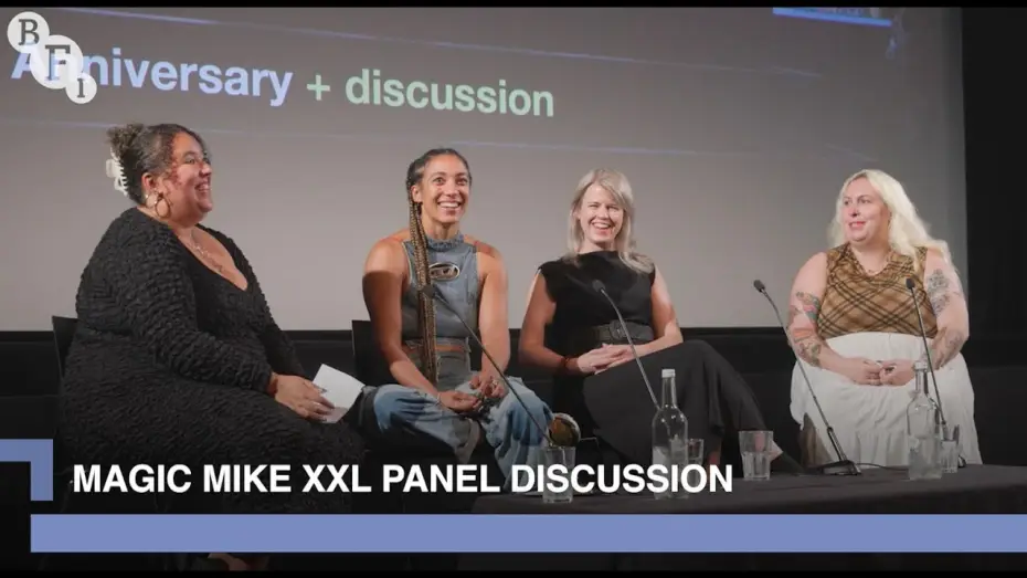 Відео до фільму Супер-Майк XXL — 10th anniversary panel discussion