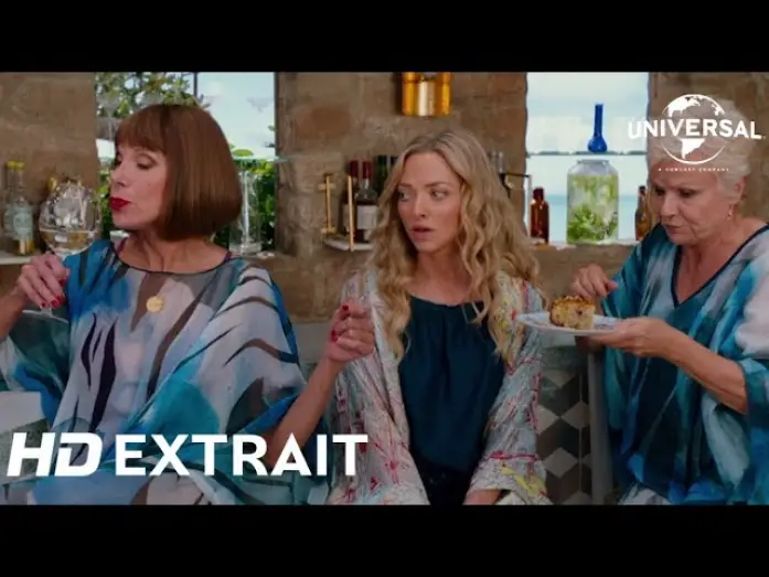 Відео до фільму Мама Мія! 2 | Mamma Mia : Here We Go Again - Extrait "Angel Eyes" VOST