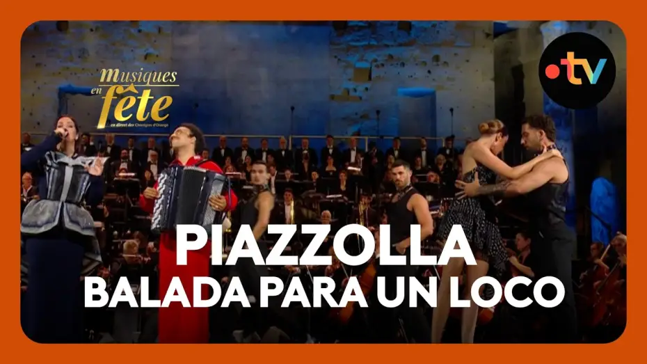 Відео до фільму Musiques en f&ecirc;te des Chor&eacute;gies d'Orange | Piazzolla - Balada para un loco avec Marina Viotti et Th&eacute;o Ould