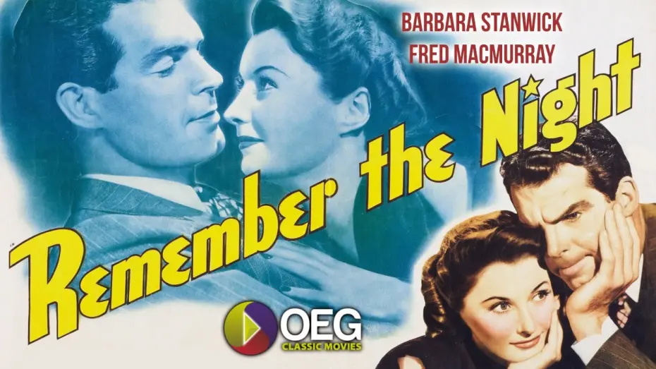 Відео до фільму Remember the Night | Remember The Night 1940 Trailer