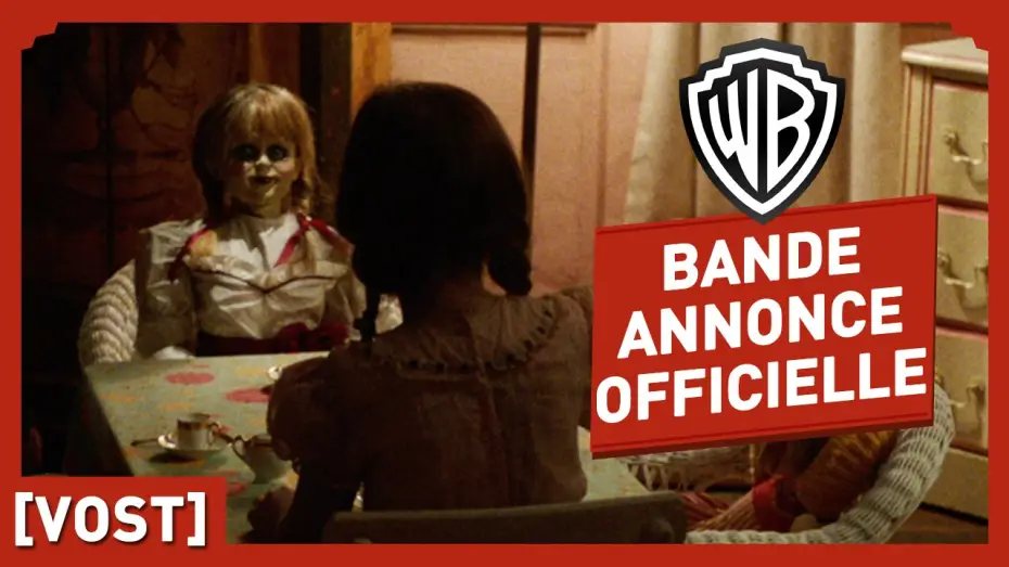 Відео до фільму Анабель: Створення — Annabelle 2 : la Création du Mal - Bande Annonce Officielle - David F. Sandberg