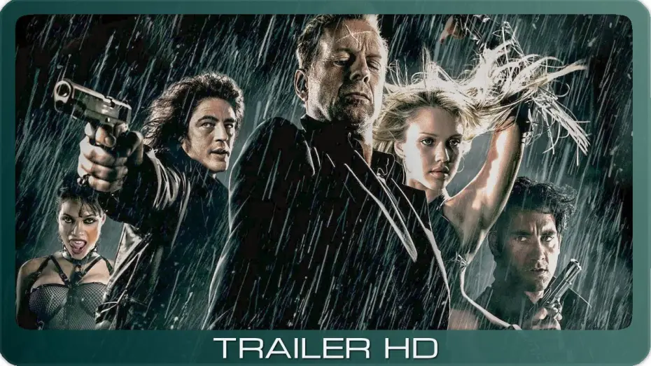 Відео до фільму Місто гріхів | Sin City ≣ 2005 ≣ Trailer #1 ≣ German | Deutsch