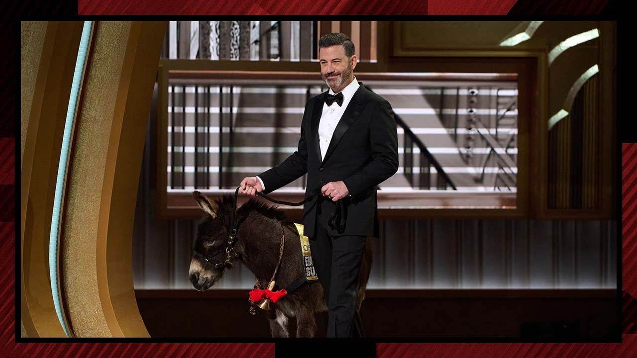 Відео до фільму Банші Інішеріна | Jimmy Kimmel and Jenny the Donkey at the Oscars | 95th Oscars (2023)