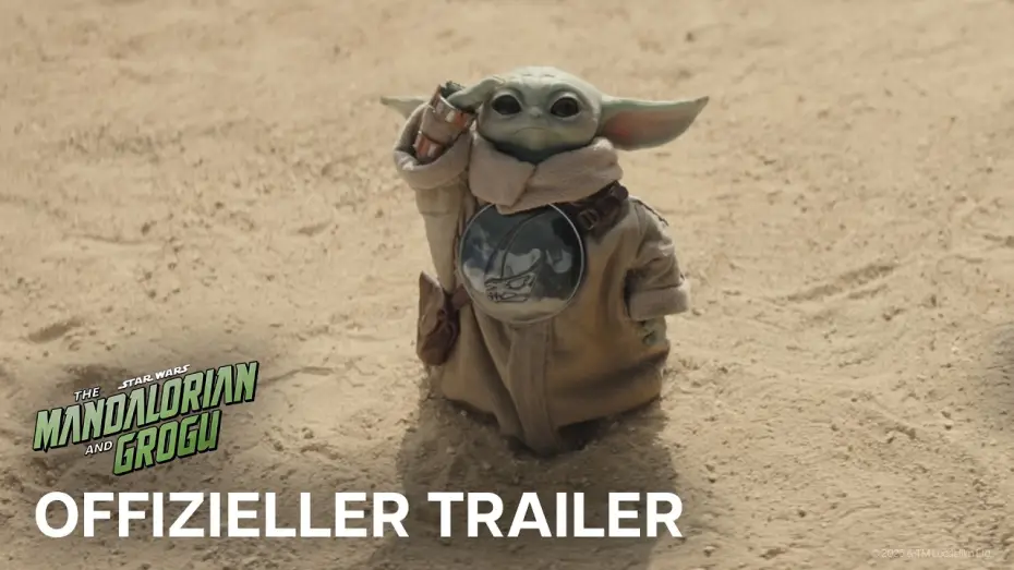 Відео до фільму Мандалорець і Ґроґу | The Mandalorian and Grogu | Offizieller Trailer | Ab 20. Mai im Kino