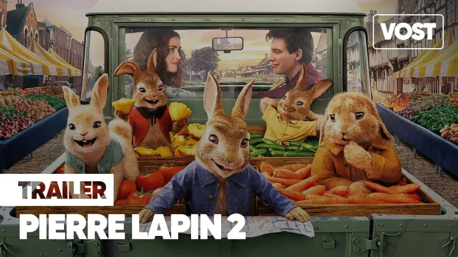Відео до фільму Кролик Петрик: Втеча до міста | PIERRE LAPIN 2 / PETER RABBIT 2 (2021) Bande-annonce VOST